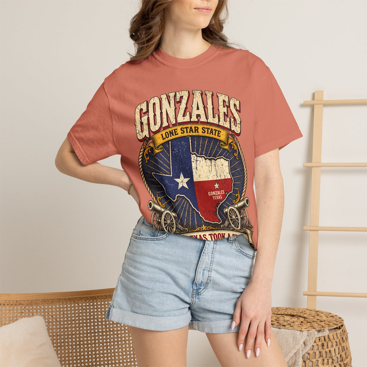 Gonzales Texas T-Shirt — 'Where Texas Took a Stand' Lone Star Heritage Tee