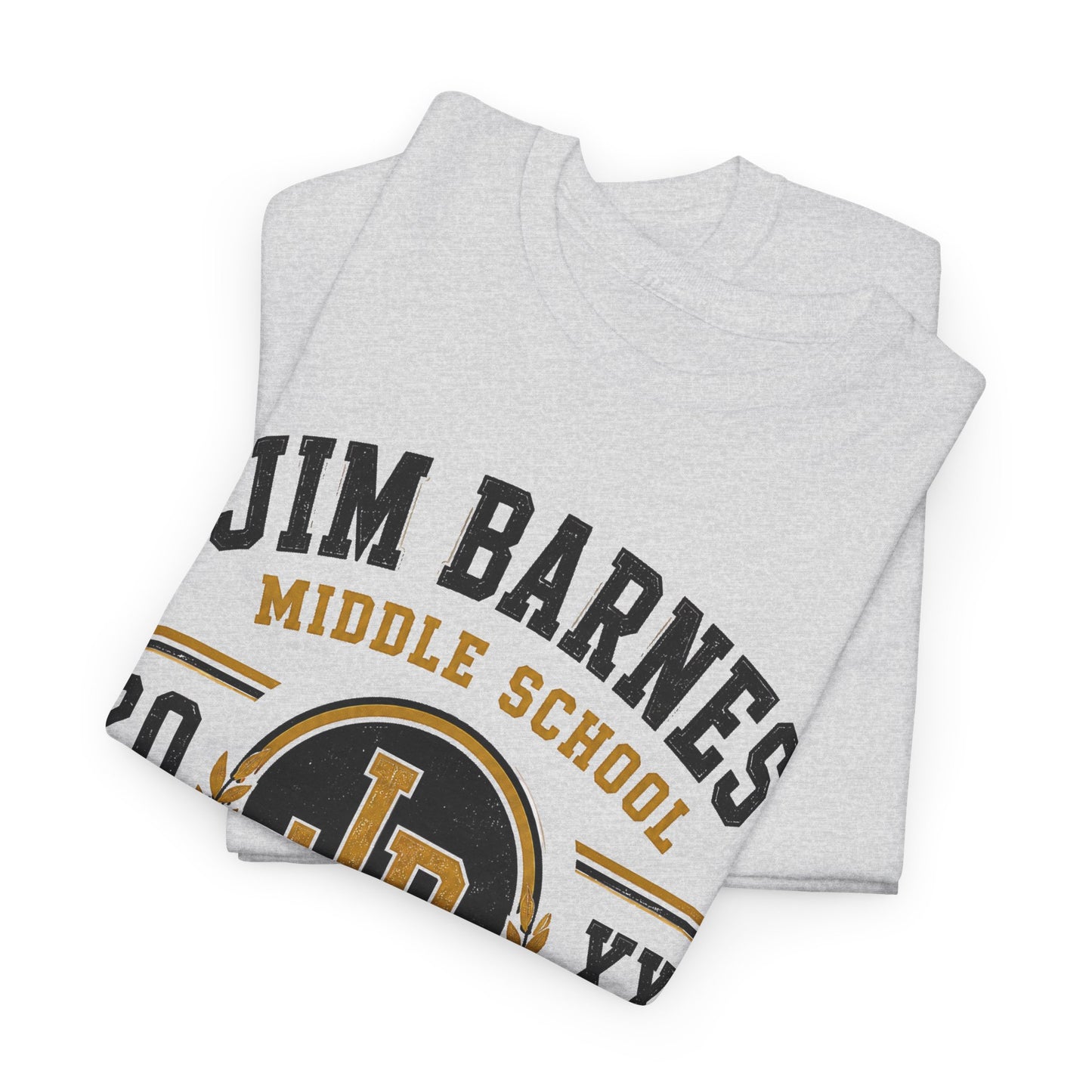 Jim Barnes Middle School Toreadors T-Shirt — School Spirit Tee with JB Crest