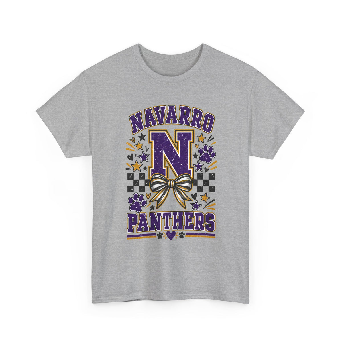 Navarro Panthers N Cheer T-Shirt — School Spirit Cheerleader Tee
