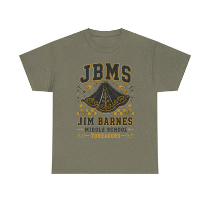 Jim Barnes Middle School JBMS Tornadoes T-Shirt — School Spirit Tee