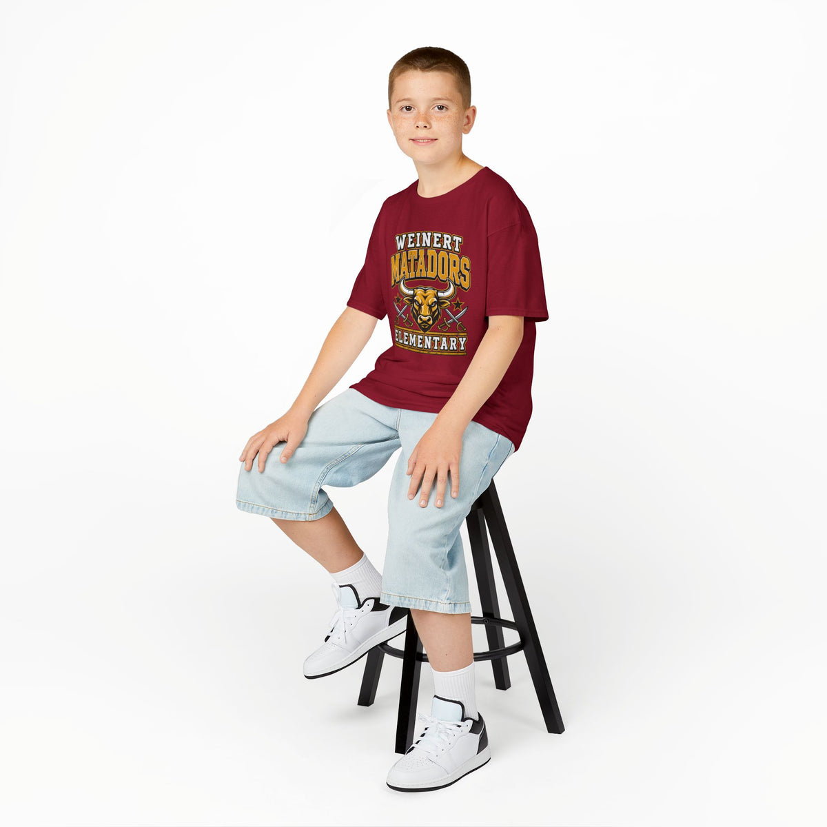 Weinert Matadors Elementary Kids T-Shirt — School Mascot Tee