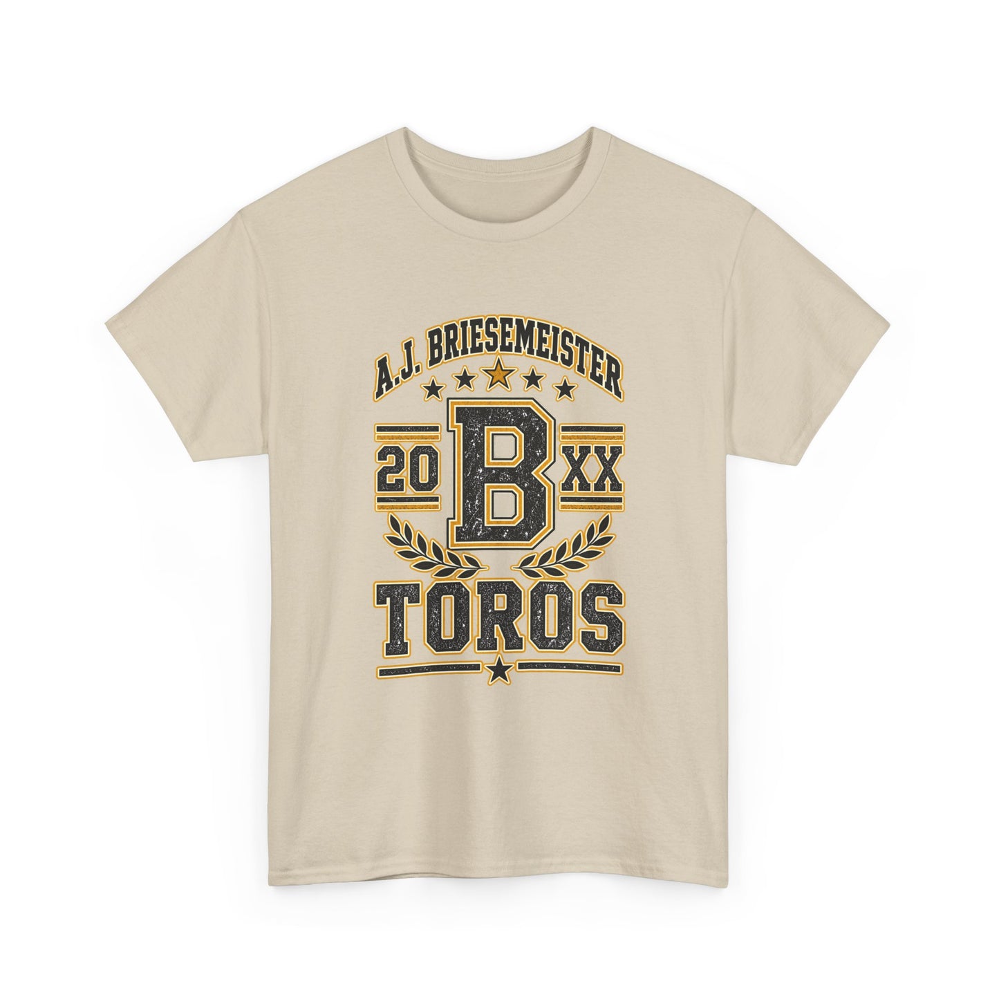 Toros Sports Crest Tee — A.J. Briesemeister Vintage Athletic Shirt