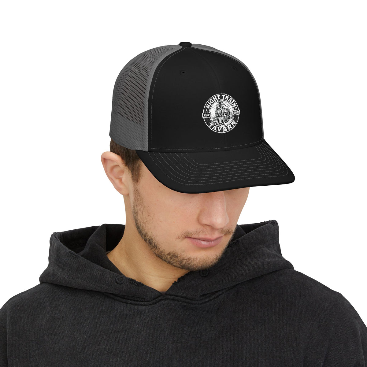 Night Train Tavern Richardson 112 Trucker Cap-Embroidery