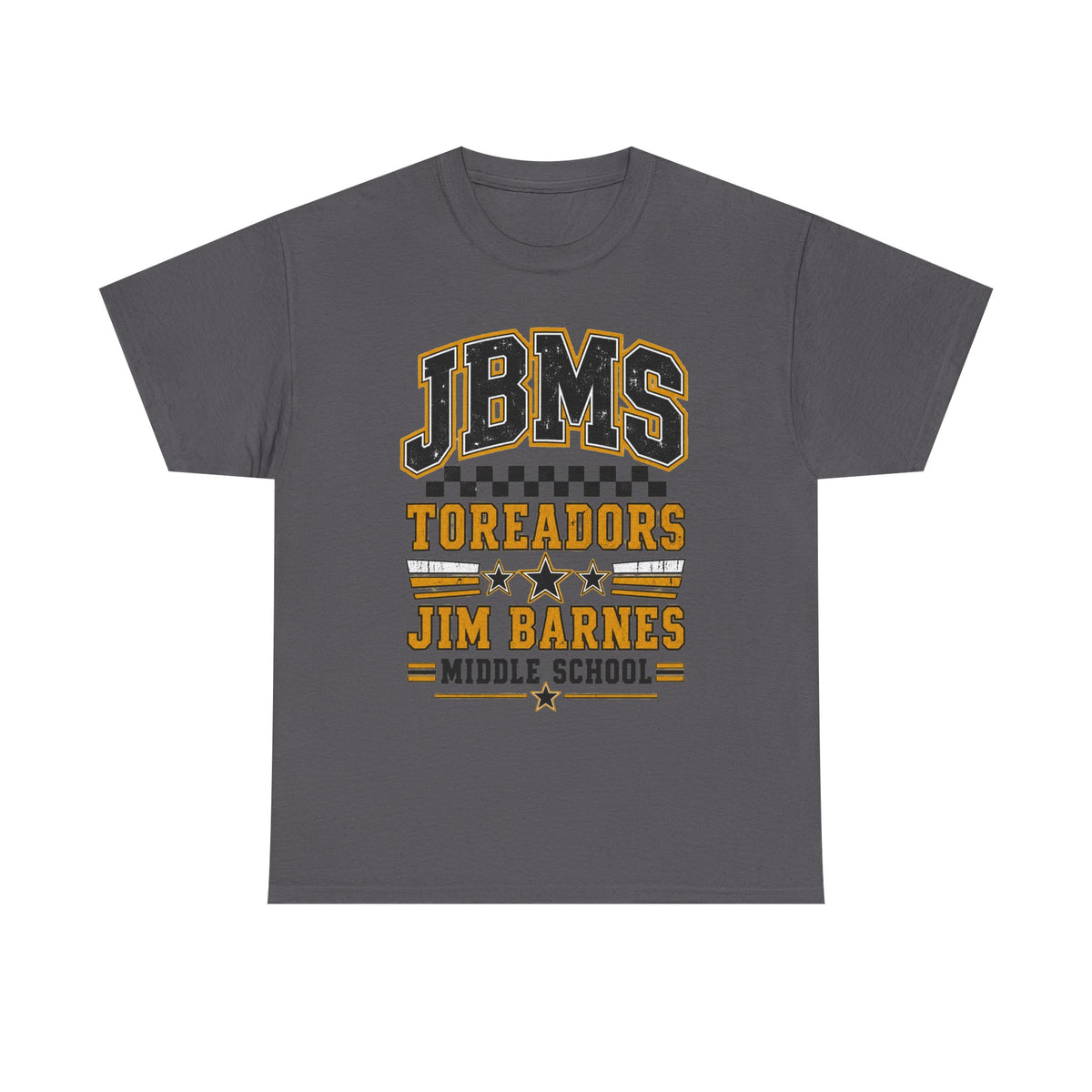 Jim Barnes Middle School Toreadors Tee — JBMS School Spirit T-Shirt