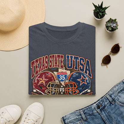 I-35 Showdown Texas State vs UTSA Football T-Shirt