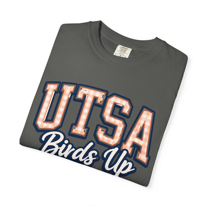UTSA Birds Up T-Shirt — San Antonio Orange Garment-Dyed Tee