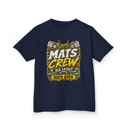 Kids Tee — "Mats Crew Big Spirit Hoco 2026" Football Crewneck