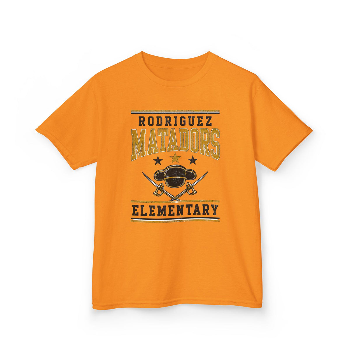 Rodriguez Matadors Elementary Kids T-Shirt — School Spirit Tee