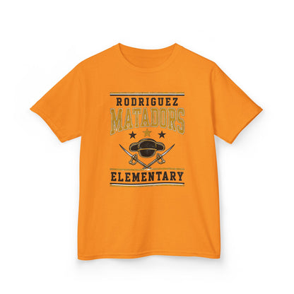 Rodriguez Matadors Elementary Kids T-Shirt — School Spirit Tee
