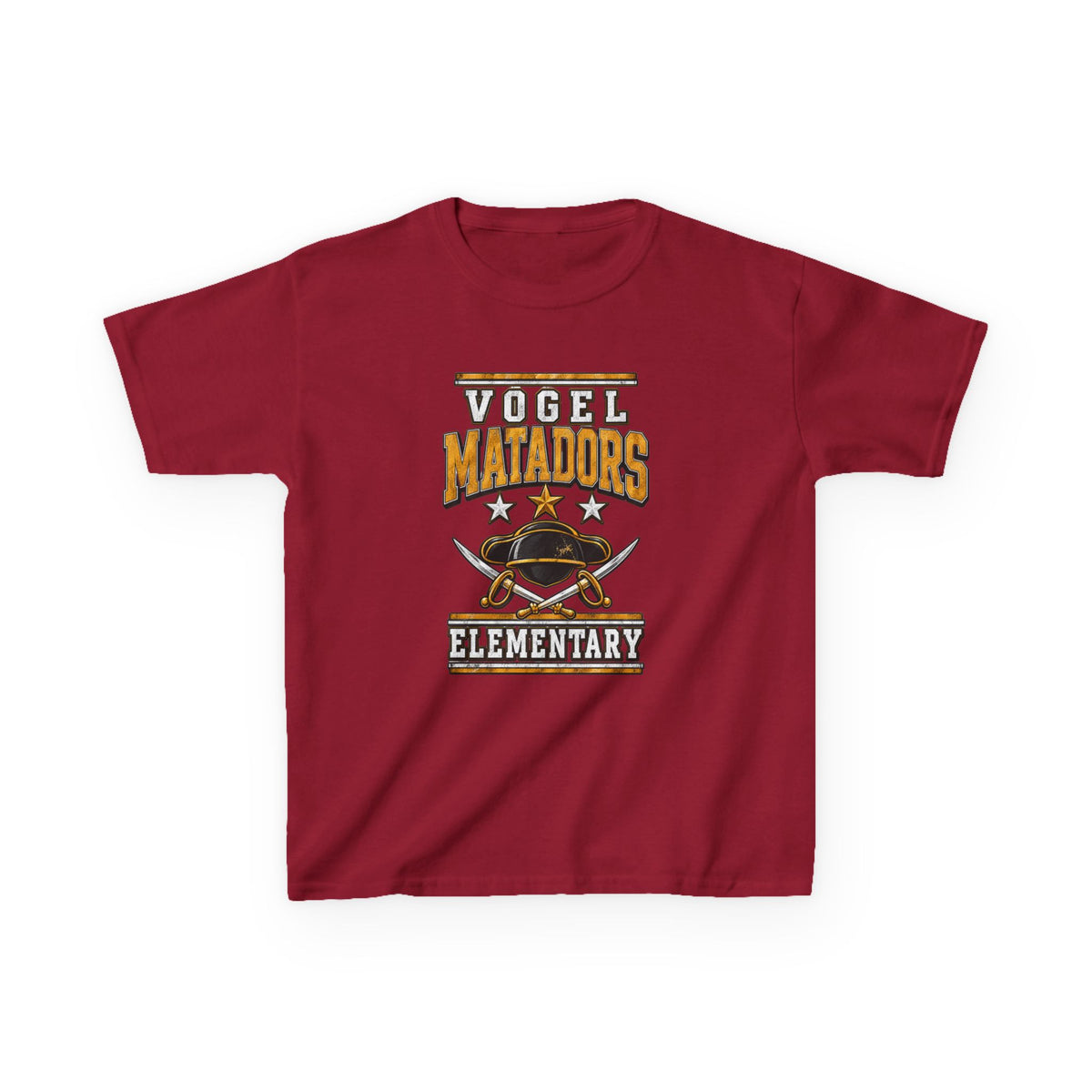Vogel Matadors Elementary Kids T-Shirt — School Spirit Tee
