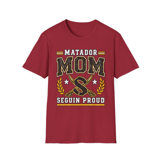 Matador Mom T‑Shirt — Seguin Proud School Spirit Tee