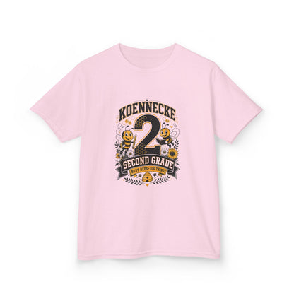 Koennecke 2 Second Grade Kids T-Shirt — Personalized Back-to-School Tee