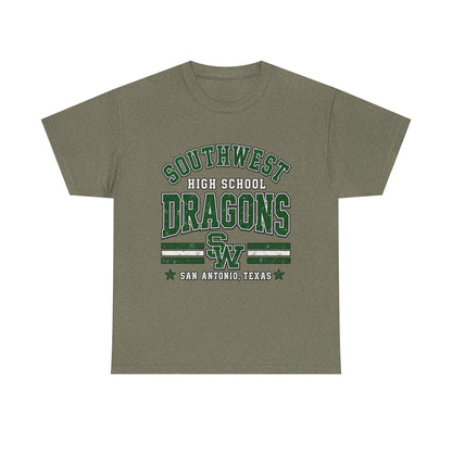 Southwest High School Dragons Tee — San Antonio, TX School Spirit Shirt