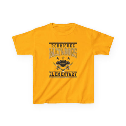 Rodriguez Matadors Elementary Kids T-Shirt — School Spirit Tee