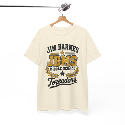 Jim Barnes Middle School JBMS Toreadors T-Shirt