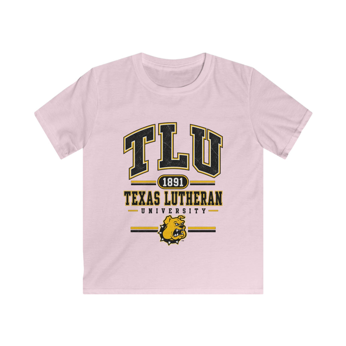 Texas Lutheran University Kids Tee — TLU Bulldogs Youth Shirt