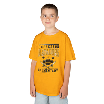 Jefferson Matadors Elementary Kids T-Shirt — School Spirit Tee