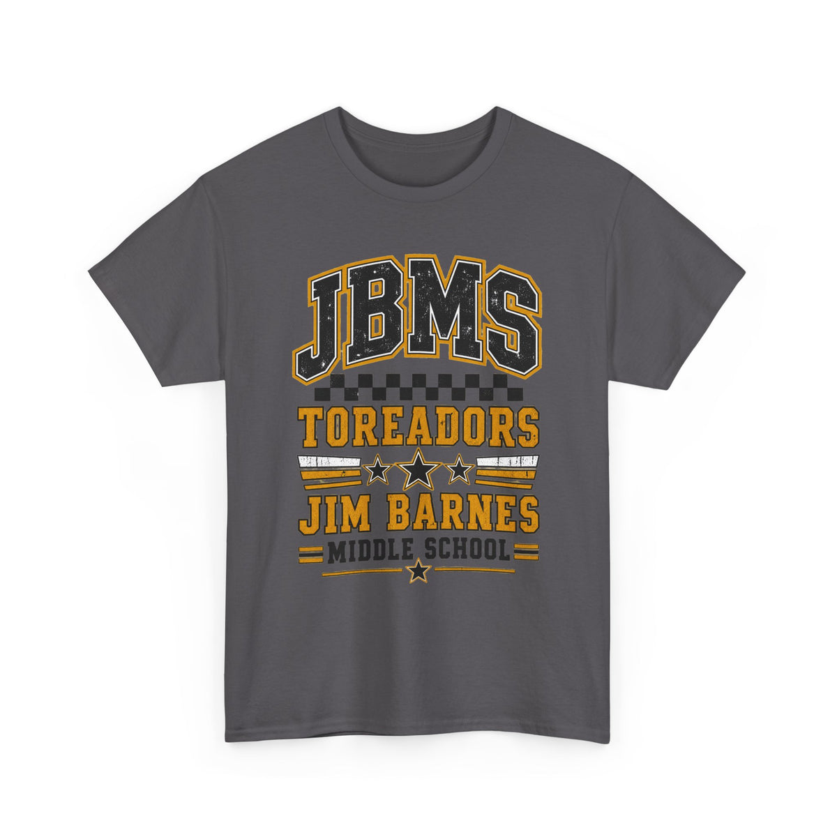 Jim Barnes Middle School Toreadors Tee — JBMS School Spirit T-Shirt