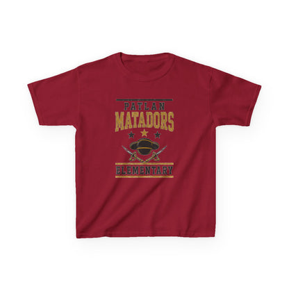 Patlan Matadors Elementary Kids T‑Shirt — School Spirit Tee