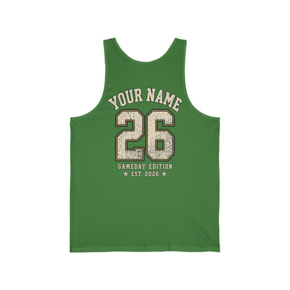 Friday Night Social Club Team Mom Tank — Personalized Gameday Jersey Tank