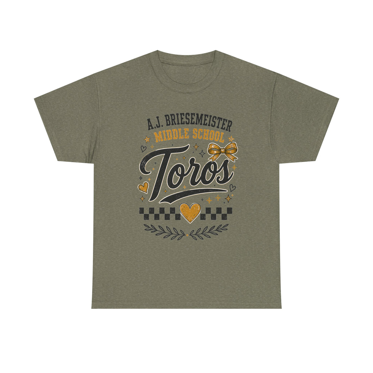 Toros Middle School Tee — L.J. Briesemaster School Spirit Shirt