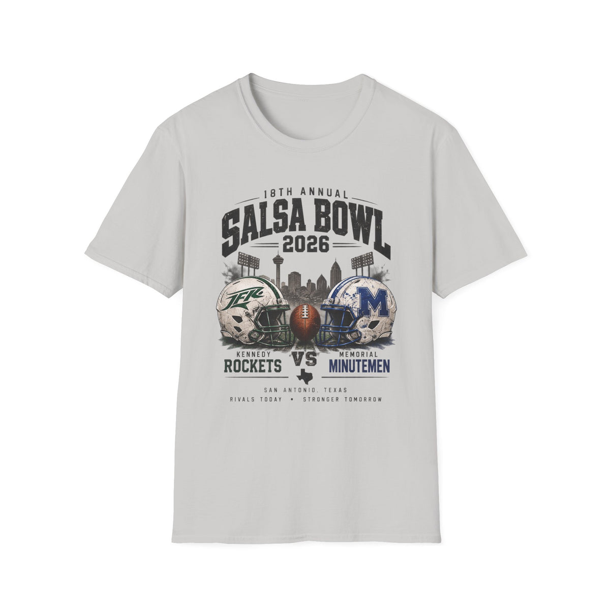 Salsa Bowl 2026 T-Shirt — 18th Annual Game Day Tee