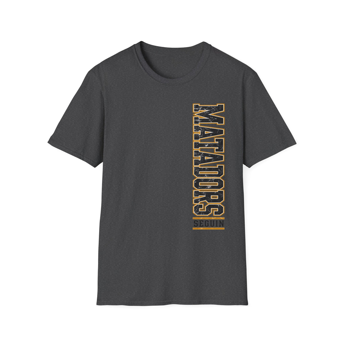 Matadors Vertical Graphic T-Shirt — School Team Spirit Tee