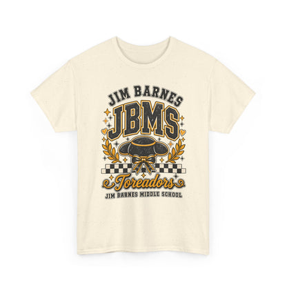 Jim Barnes JBMS Toreadors Middle School T-Shirt