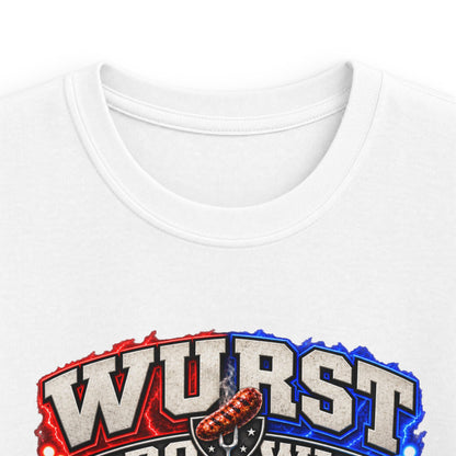 Kids Rivalry Football Tee — Canyon vs New Braunfels ‘Wurst Bowl’ 2026 Game Day Shirt