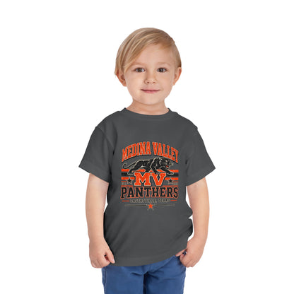 Toddler Tee — Medina Valley Panthers MV Football Team Shirt (Castroville, Texas)