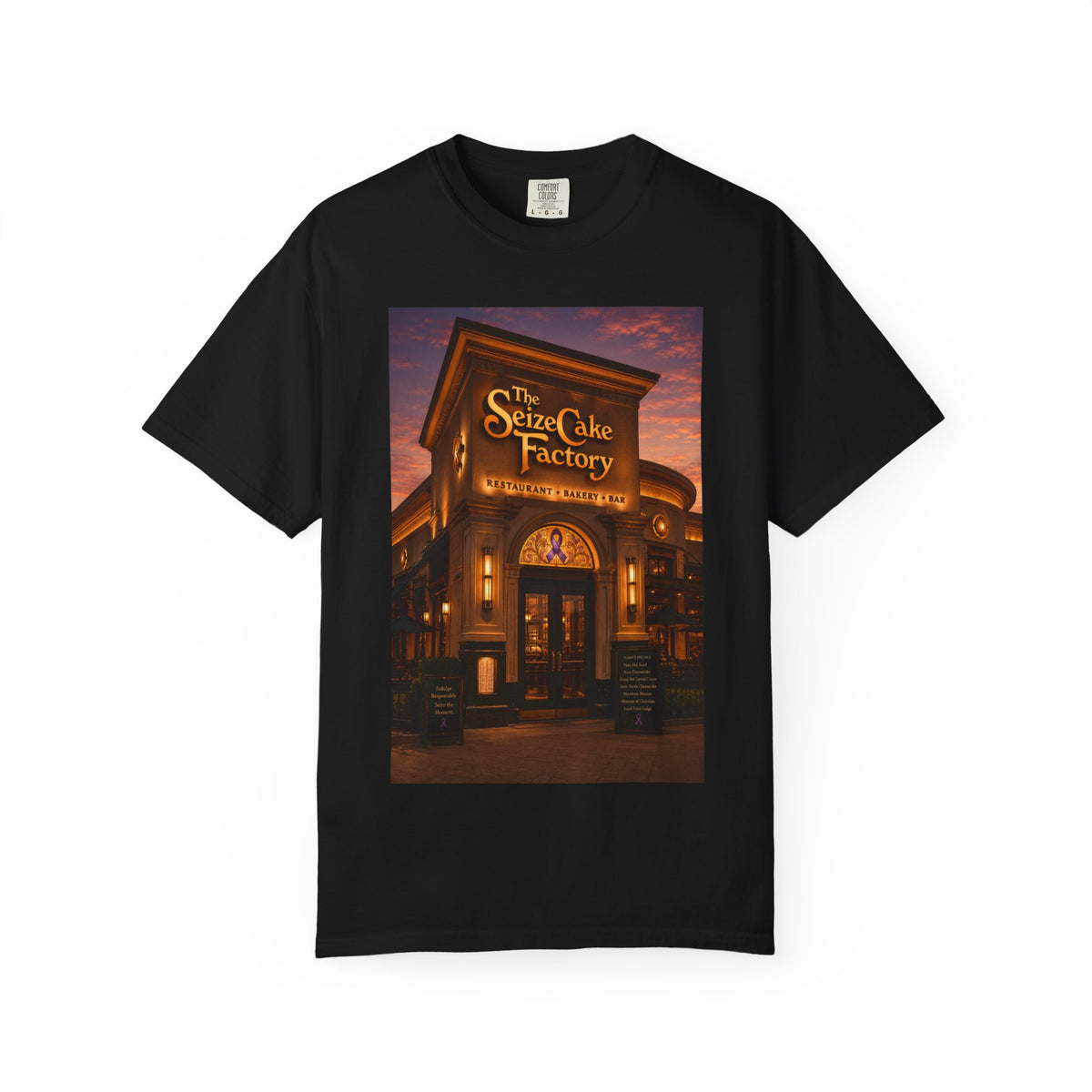 The SeizeCake Factory Graphic Tee