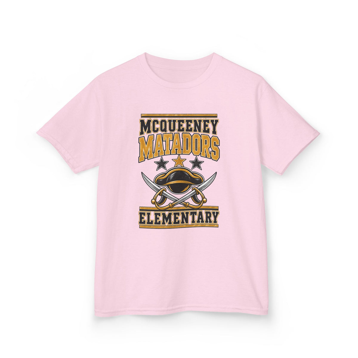 McQueeney Matadors Elementary Kids T-Shirt – School Spirit Tee