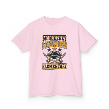 McQueeney Matadors Elementary Kids T-Shirt – School Spirit Tee