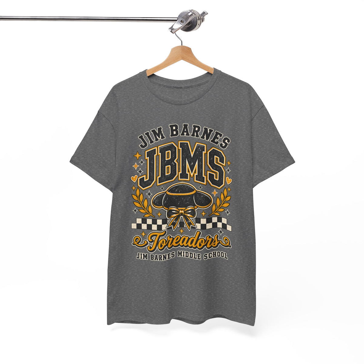 Jim Barnes JBMS Toreadors Middle School T-Shirt