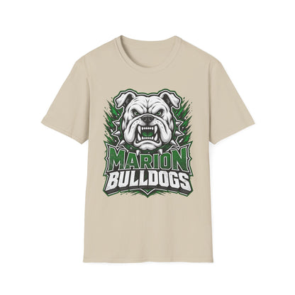 Bulldogs Mascot T-Shirt — Marion Bulldogs School Spirit Tee