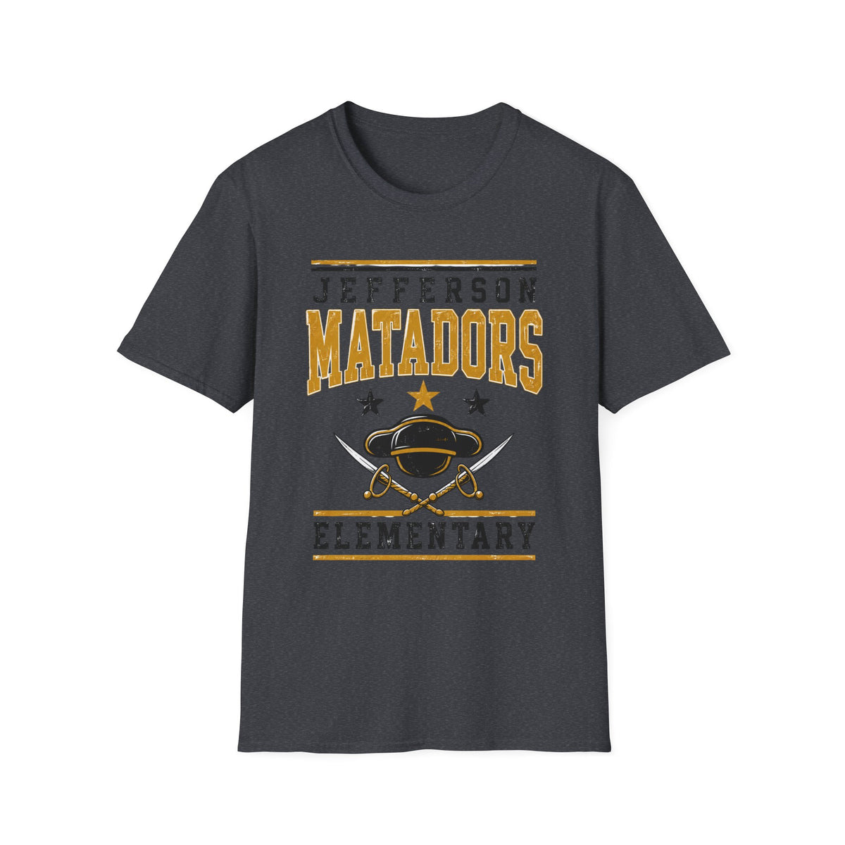 Jefferson Matadors Elementary T-Shirt — School Spirit Tee