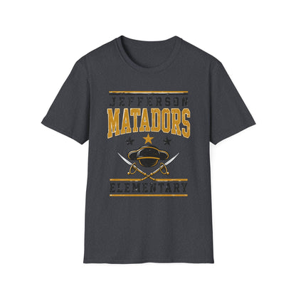 Jefferson Matadors Elementary T-Shirt — School Spirit Tee