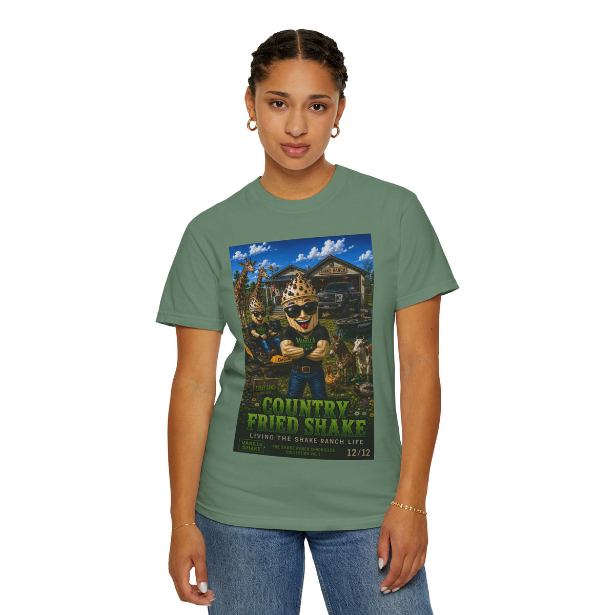 Country Fried Shake - Shake Ranch Collection Vol.1 T-shirt