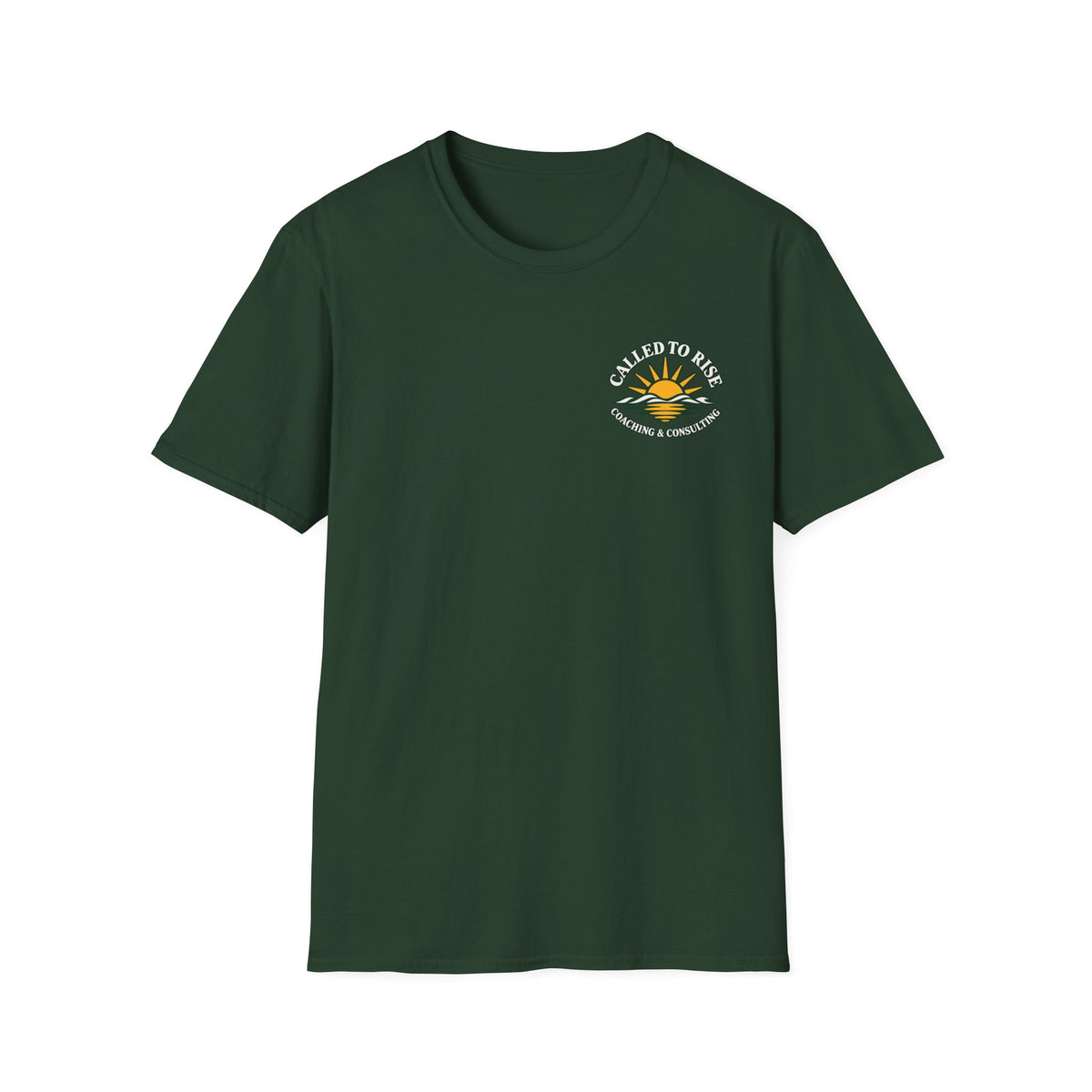 Called to Serve T-Shirt — Volunteer Faith Tee ("Called to Serve" with Sunrise)