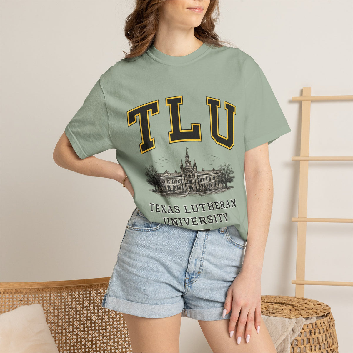 Texas Lutheran University T-Shirt — TLU Campus Vintage Graphic Tee