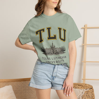 Texas Lutheran University T-Shirt — TLU Campus Vintage Graphic Tee