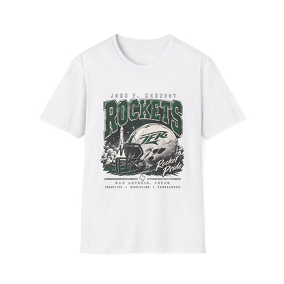 Rockets Vintage Graphic T-Shirt — John F. Kennedy Space Team Tee