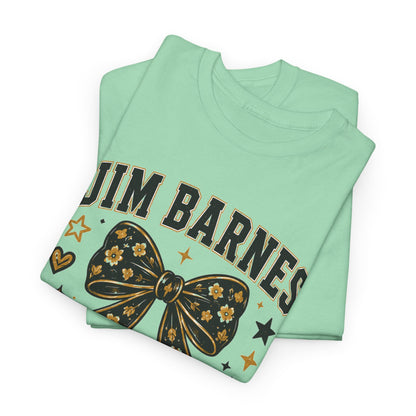 T-Shirt — Jim Barnes Middle School Toreadors Cheer Bow Design
