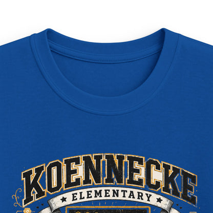 Fifth Grade Kids Tee - 'Koennecke Elementary Top of the Hive' School Spirit Shirt