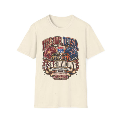 I-35 Showdown Texas State vs UTSA Football T-Shirt