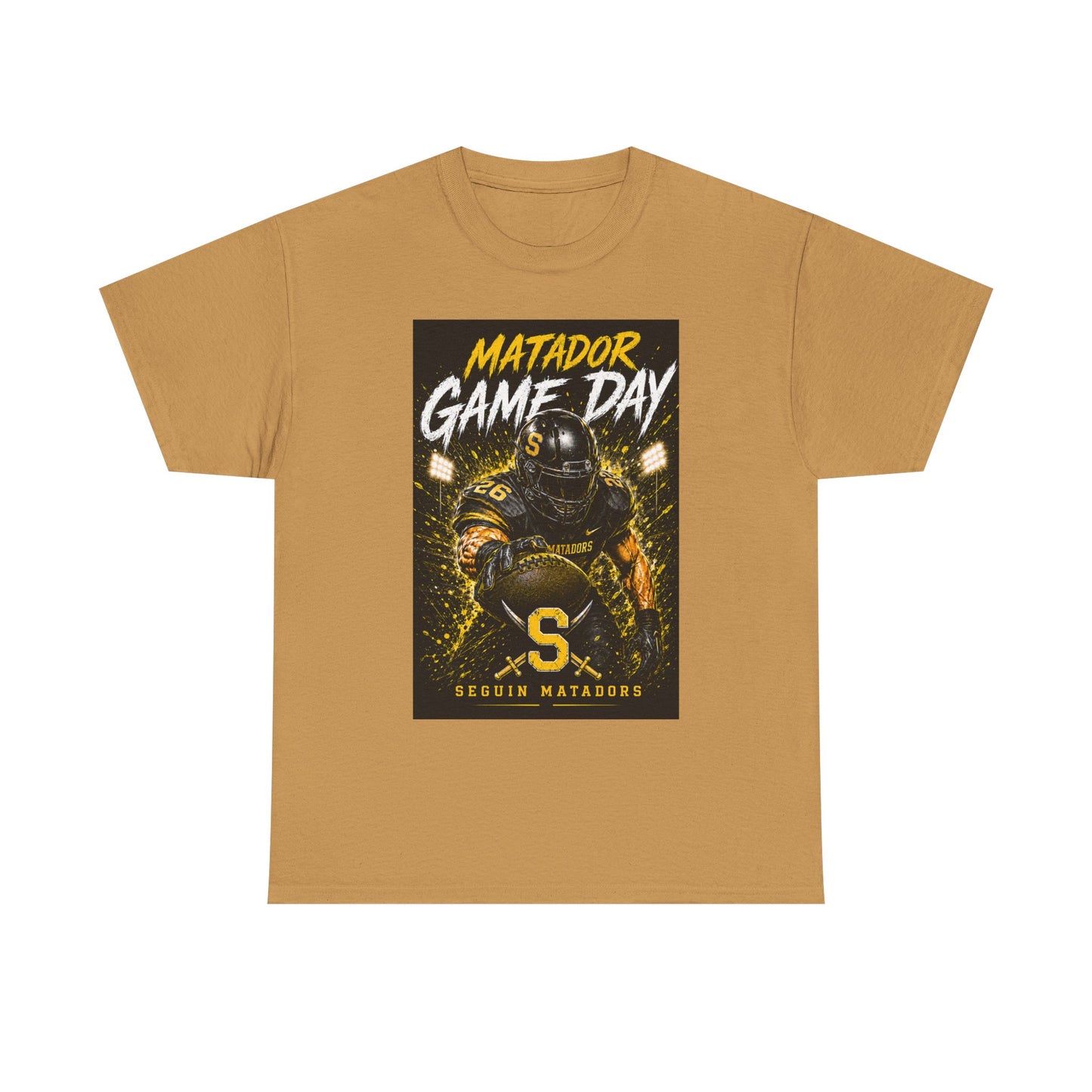 Matador Game Day T-Shirt — Seguin Matadors Football Fan Tee