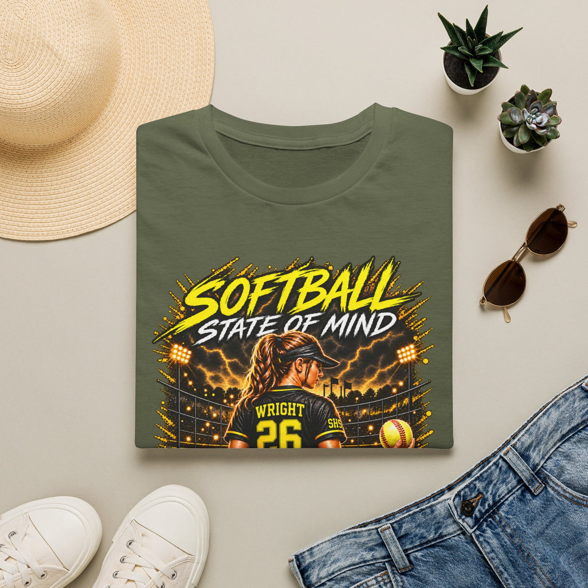 Custom Seguin Matador Softball Player Tee | Personalized Name & Jersey Number