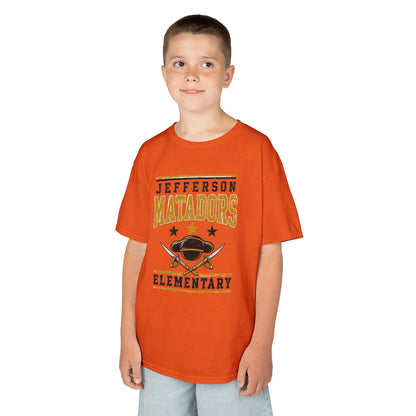 Jefferson Matadors Elementary Kids T-Shirt — School Spirit Tee
