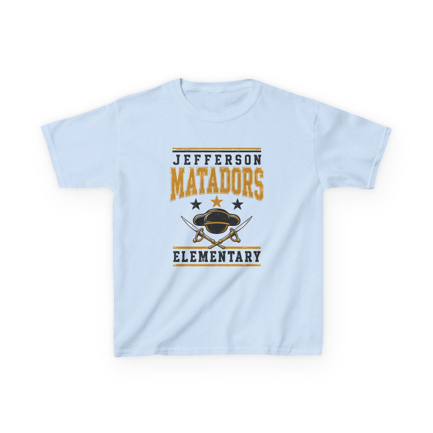 Jefferson Matadors Elementary Kids T-Shirt — School Spirit Tee