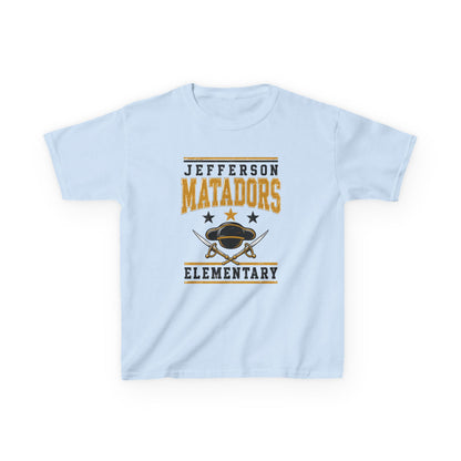 Jefferson Matadors Elementary Kids T-Shirt — School Spirit Tee